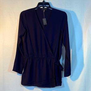 Women’s The Limited XS Blouse With Side Belt Tie